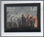 Stamps Spain -  Migracion: Mano agarrando a un valla