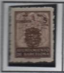 Stamps Spain -  Escudos nacional y d' l' Ciudad