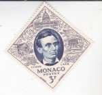 Stamps Monaco -  Abraham Lincoln (1809-1865)