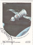 Sellos de America - Nicaragua -  vuelo conjunto Soyuz 6-7-8-