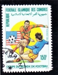 Stamps Comoros -  COPA DEL MUNDO FUTBOL 