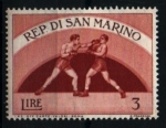 Sellos de Europa - San Marino -  serie- Deportes