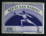 Stamps San Marino -  serie- Deportes
