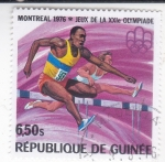 Stamps : Africa : Guinea :  OLIMPIADA MONTREAL