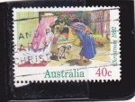Stamps Australia -  NAVIDAD'92