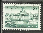 Stamps Finland -  Edificio