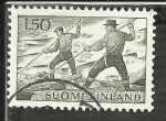 Stamps : Europe : Finland :  Balleneros