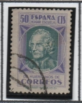 Stamps : Europe : Spain :  Rousseau