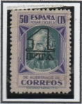 Stamps Spain -  Rousseau