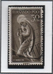Stamps Spain -  Imagen d' l' Virgen