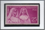 Stamps Spain -  Religiosas al cuidado d' l' infancia indígena