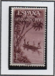 Sellos del Mundo : Europa : Espaa : Piragua