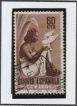 Stamps : Europe : Spain :  Tipos indígenas