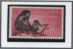 Stamps : Europe : Spain :  Cercopithecus