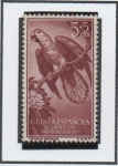 Stamps : Europe : Spain :  Psittacus erithacus