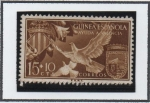 Stamps Spain -  LoxodontaEscudos d' Valencia y Sana Isabel