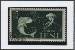 Stamps Spain -  Diplodus Briao