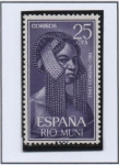 Stamps : Europe : Spain :  Peinado  Indigena