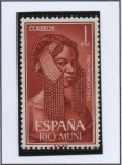 Stamps : Europe : Spain :  Peinado  Indigena