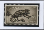 Stamps : Europe : Spain :  Camaleon