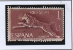 Stamps Spain -  Pantera Pardus