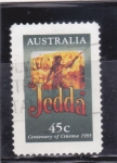 Stamps Australia -  centenario del cine 