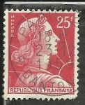 Stamps France -  Marianne