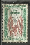 Stamps France -  Semaine Nationale de Hospitaux