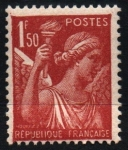 Stamps France -  serie- Día del sello