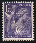Stamps France -  serie- Día del sello