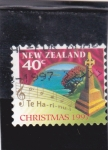 Stamps New Zealand -  NAVIDAD'97