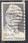Stamps United States -  Everett Dirksen 