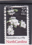 Stamps United States -  FLORES- Carolina del Norte 