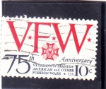 Stamps United States -  75 aniversario veteranos 
