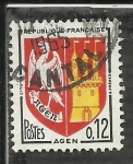 Stamps France -  Agen