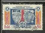 Stamps France -  Protection Civile