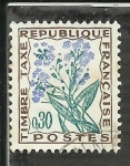 Stamps France -  Flores