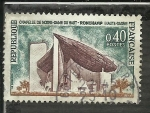 Stamps France -  Chapelle de Notre-Dame du Ronchamp