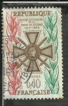 Stamps : Europe : France :  Cinquentenaire de la Croix de Guerre
