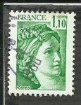 Stamps : Europe : France :  Sabine