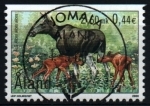 Stamps : Europe : Finland :  serie- El alce