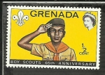 Stamps : America : Grenada :  Salute