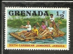 Stamps : America : Grenada :  Sixth Caribbean Jamboree, Jamaica