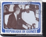 Stamps Guinea -  AFRICA EN MARCHA 