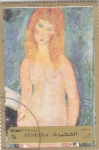 Stamps : Asia : United_Arab_Emirates :  PINTURA DESNUDOS