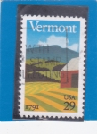 Stamps United States -  Vermont