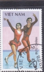 Stamps : Asia : Vietnam :  patinaje artístico 