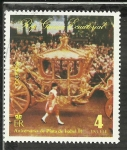 Stamps : Africa : Equatorial_Guinea :  Aniversario de plata Isabel II
