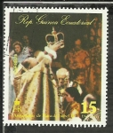 Stamps : Africa : Equatorial_Guinea :  Aniversario de plata Isabel II