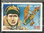 Stamps Equatorial Guinea -  Edward Mannock - Inglaterra